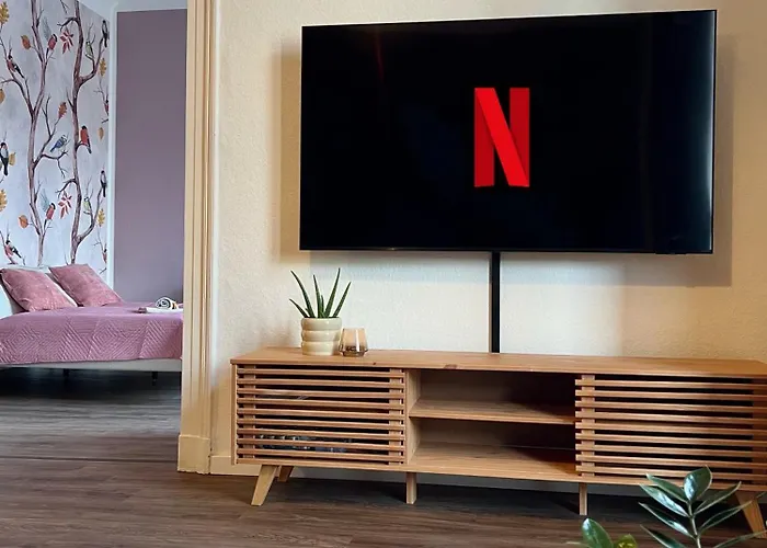 Le Vacation Arena Apartment, Kueche, Parkplatz, Netflix, Free Tv Leipzig