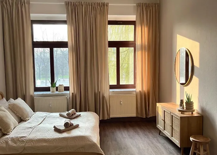 Le Vacation Arena Apartment, Kueche, Parkplatz, Netflix, Free Tv Appartement Leipzig