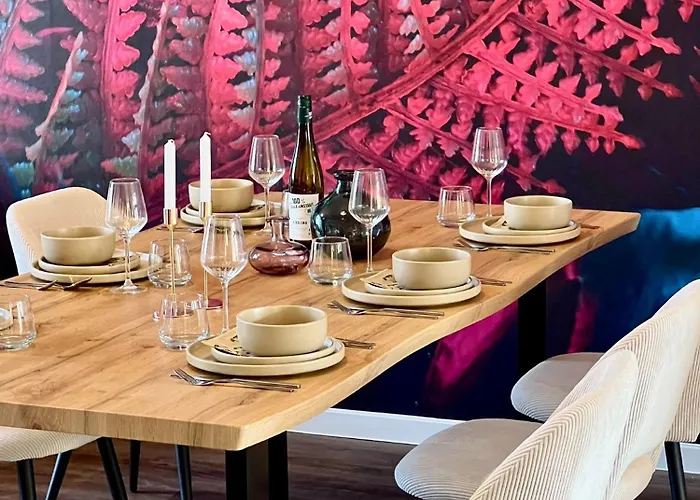 Appartement Le Vacation Arena Apartment, Kueche, Parkplatz, Netflix, Free Tv Leipzig